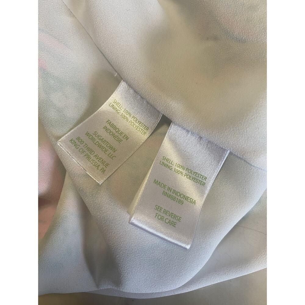 Lilly Pulitzer Jackie Shift Dress Resort White Girls Best Friend Size large - Picture 3 of 4
